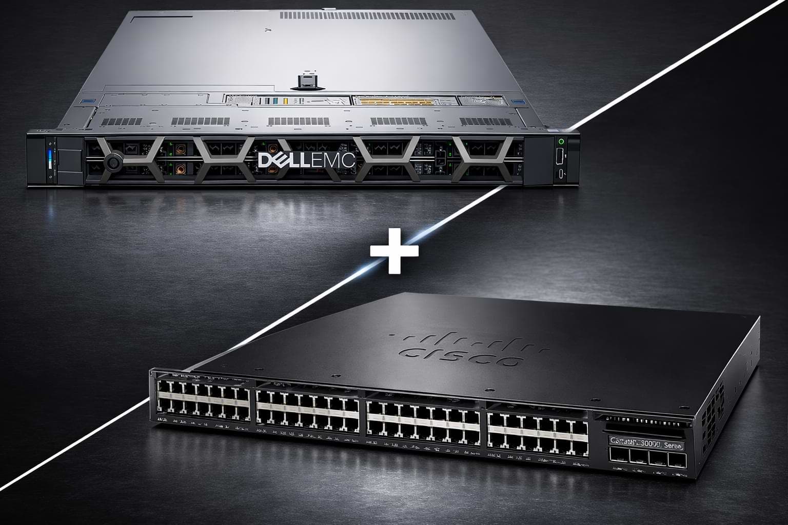 Enterprise Dell Server + PoE Cisco Switch - Enterprise IT Equipment Egypt